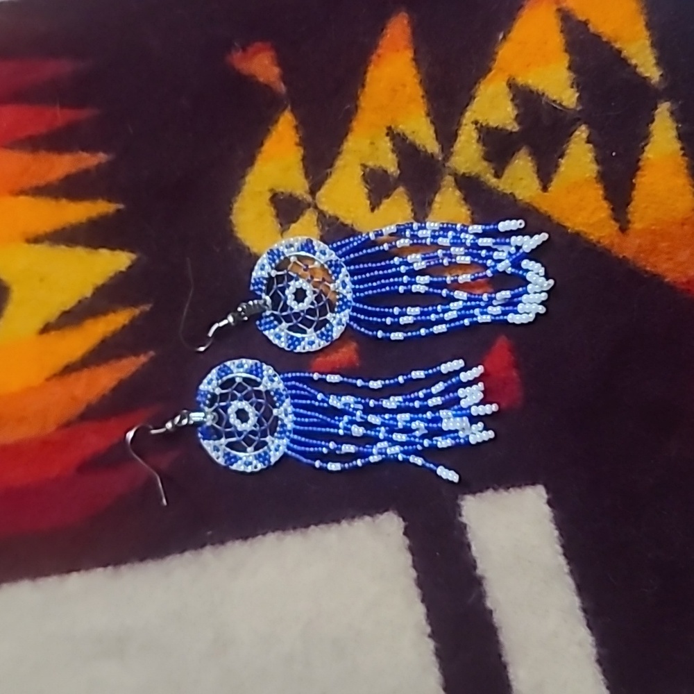 Beautiful beaded earrings!